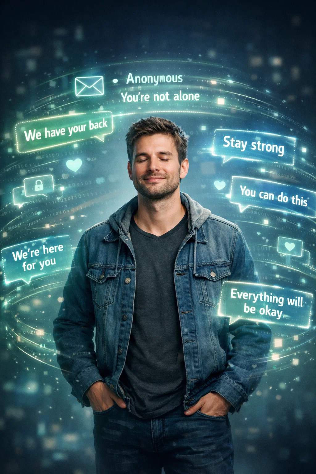 How Anonymous Wishes Reduce Social Anxiety Online